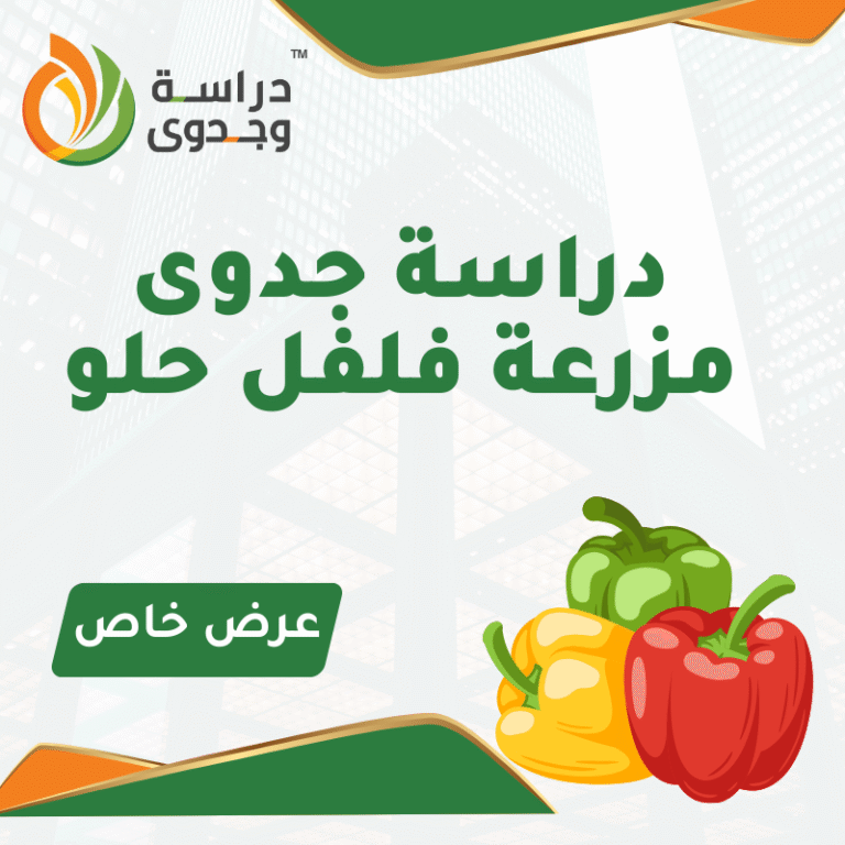 دراسة جدوى زراعة الفلفل الحار والحلو