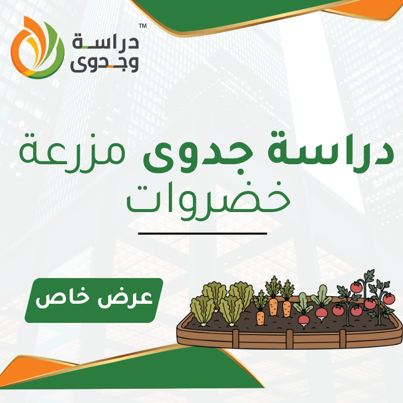 دراسة جدوى مزرعة خضروات في السعودية